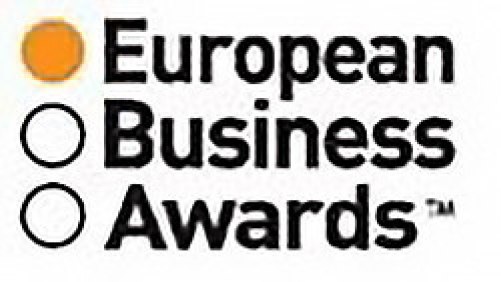 Award/Auszeichnung European Business Awards.